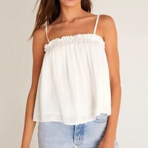 Z Supply Evereve Stacy Tank Top White M NWT